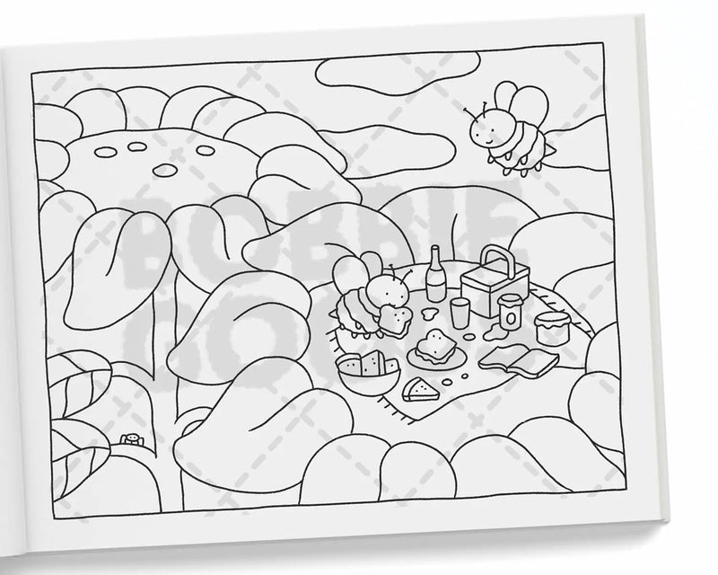 Livro para colorir Bobbie Goods