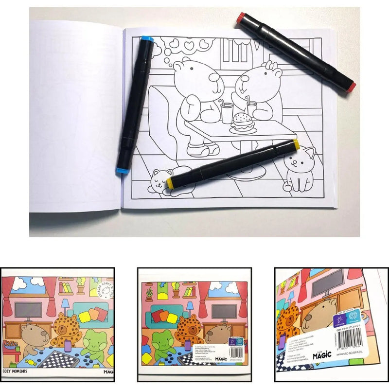 Livro para colorir Bobbie Goods Comify And Cozy