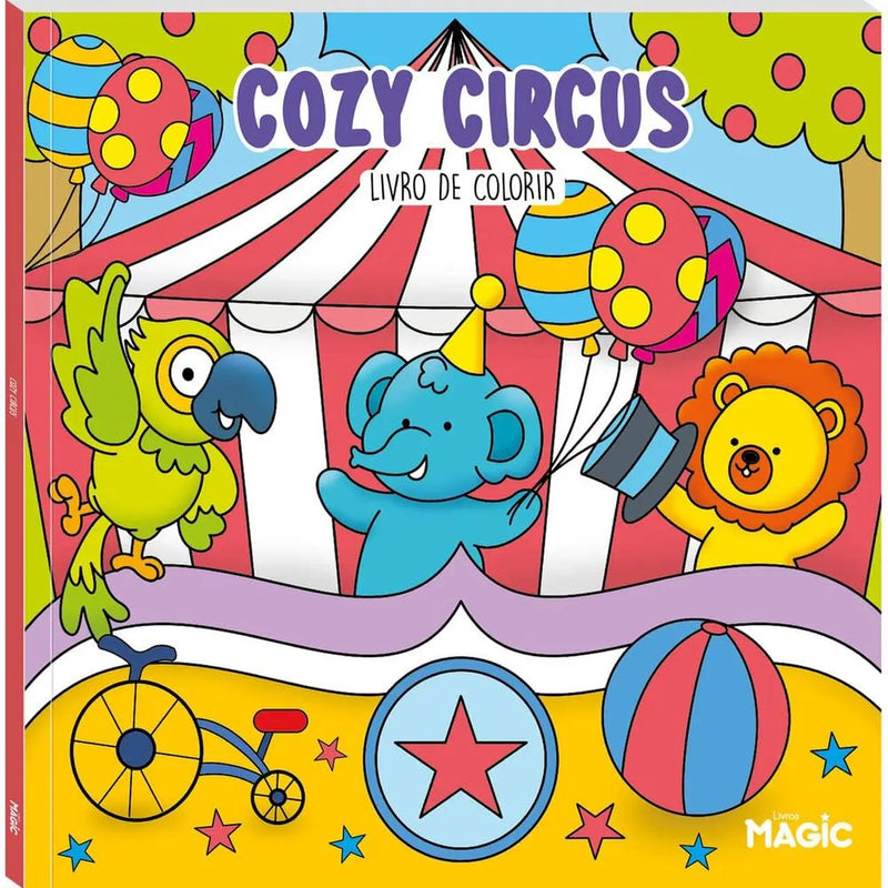 Livro para colorir Cozy Magic Kids
