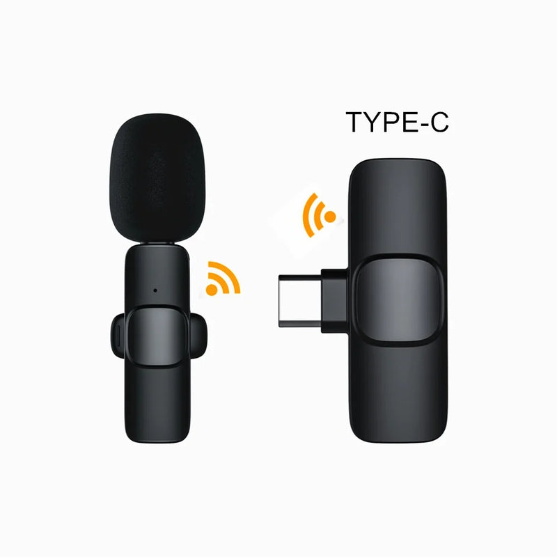 Wireless Lavalier Microphone Portable - Escolha o modelo para o seu celular