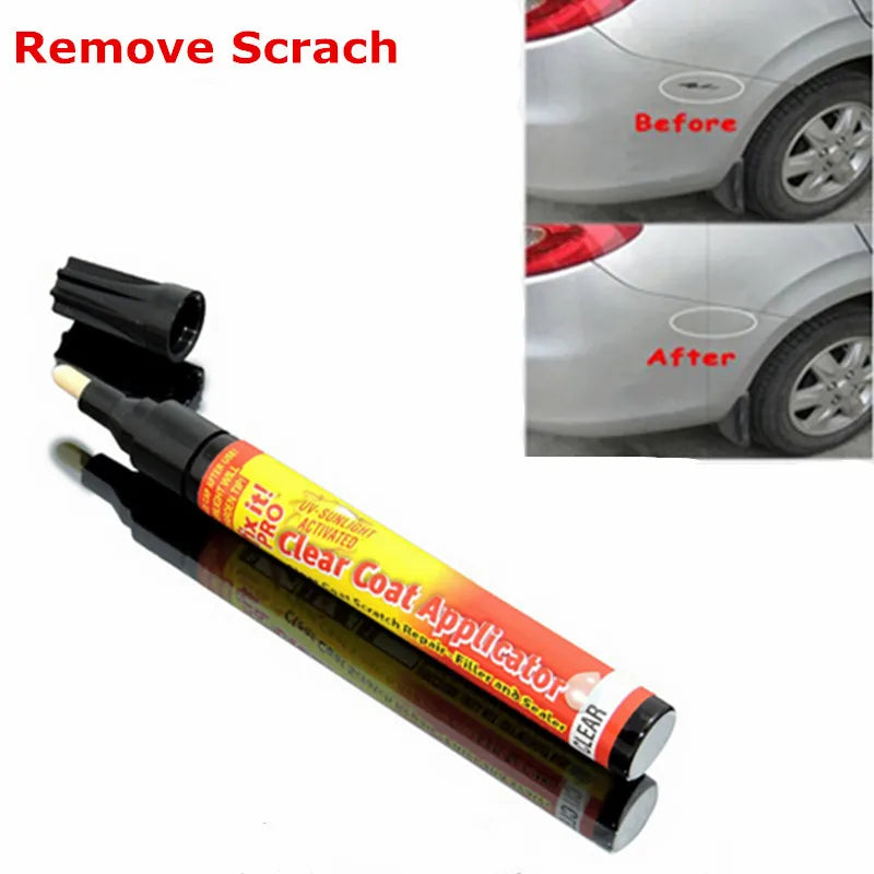 Caneta Removedora de Arranhões de Carro Fix It Pro Caneta de Pintura Caneta Reparadora Aplicador de Verniz Simoniz Comprimidos Efervescentes para Limpador de Para-brisas de Carro