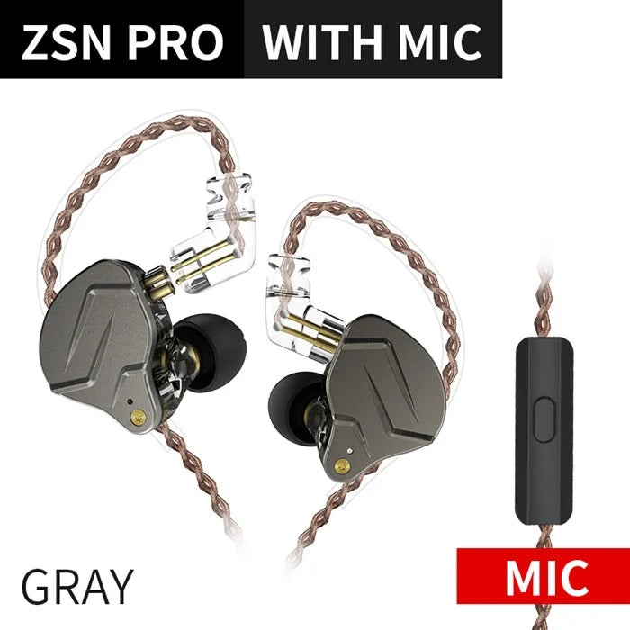 KZ ZSN Pro Metal Earphones