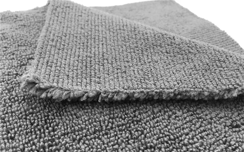Especial Para Cuidados Automotivos Cera de Detalhamento Rápido Polimento/Lustro 40X40CM Pano Cinza Toalha de Microfibra Sem Borda Cobra