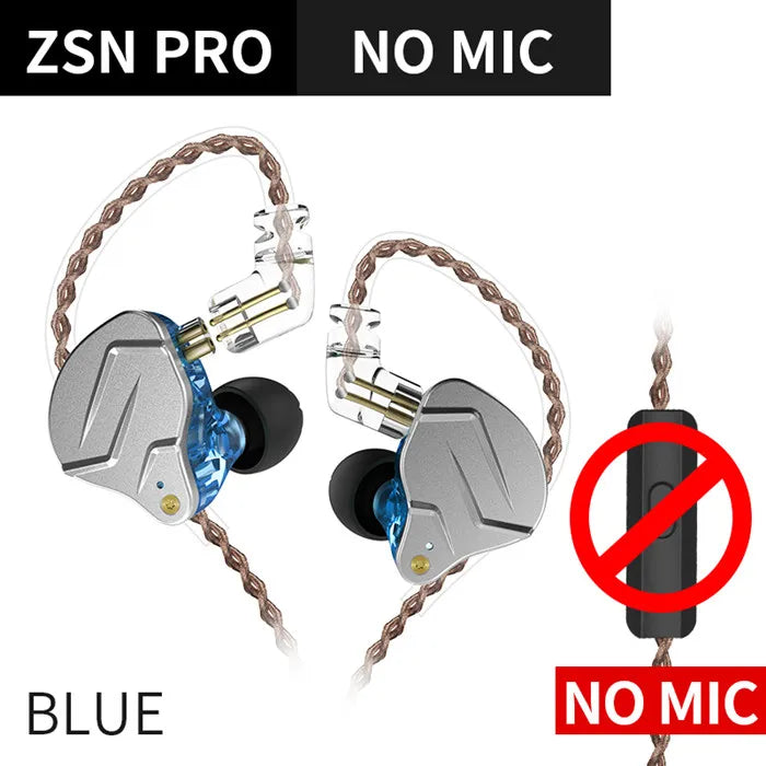 KZ ZSN Pro Metal Earphones