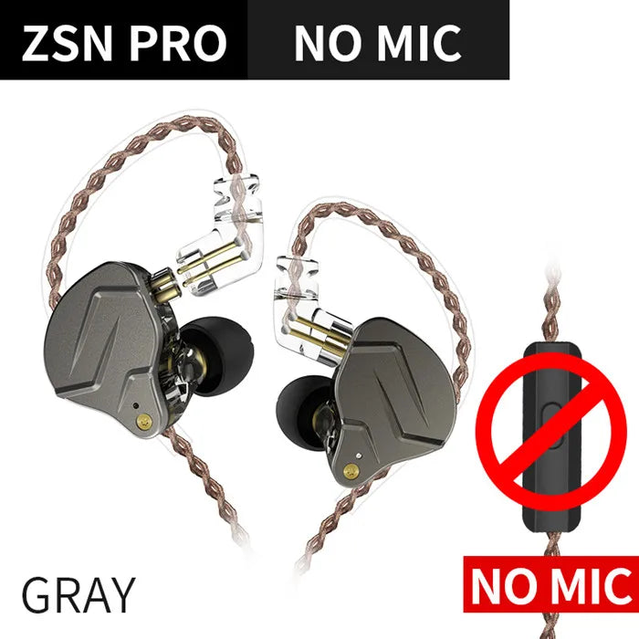 KZ ZSN Pro Metal Earphones