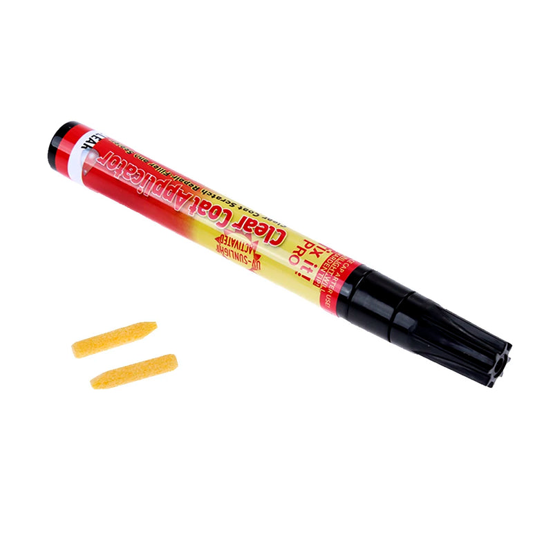 Caneta Removedora de Arranhões de Carro Fix It Pro Caneta de Pintura Caneta Reparadora Aplicador de Verniz Simoniz Comprimidos Efervescentes para Limpador de Para-brisas de Carro