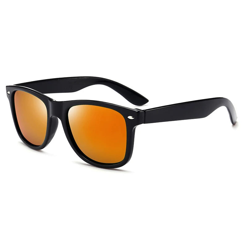 Óculos de Sol Quadrado Polarizado Masculino e Feminino