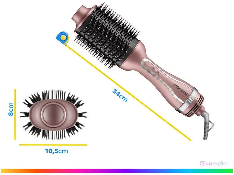 Escova Secadora Mondial 1200W - Bivolt