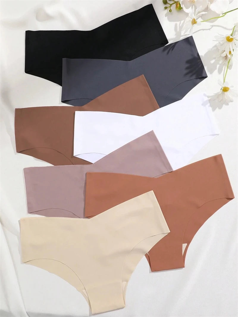 FINETOO - Conjunto de 7 Calcinhas Femininas Ultra-finas