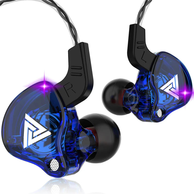 Fone de Ouvido HiFi com Driver de Cobre Original QKZ AK6