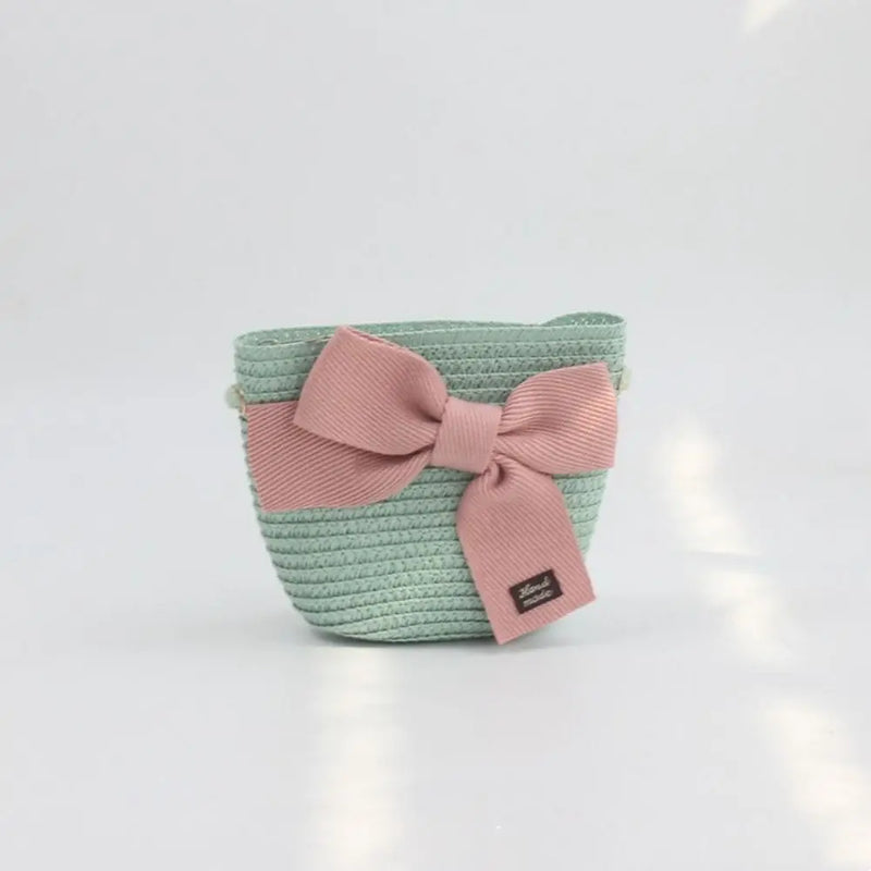 Chapéu  pescador com bolsa de palha