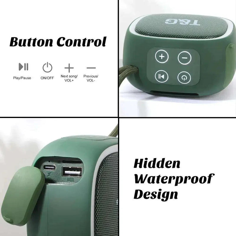 Caixa De Som Bluetooth Speaker Portable Sound Box