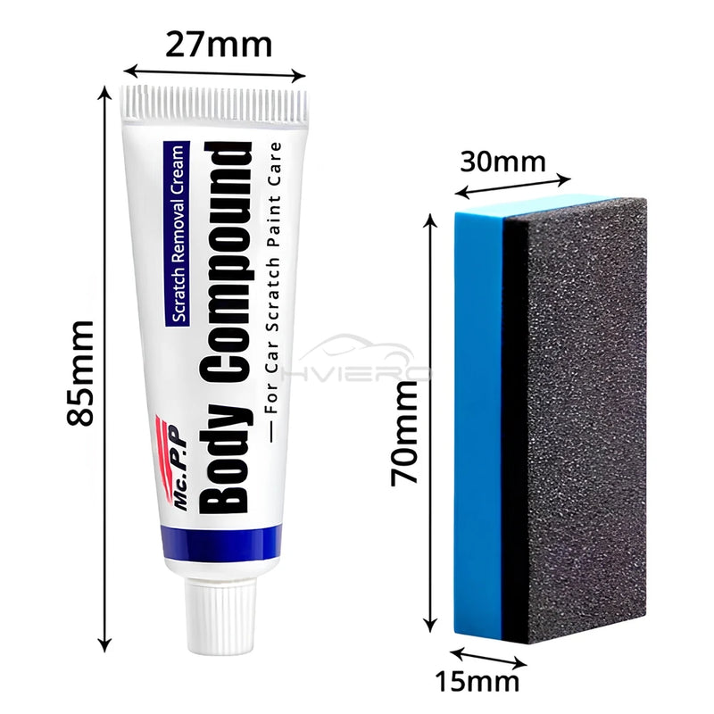 1PCS Cera Dura para Limpeza de Carro Modeladora Composto de Polimento para Carroceria MC308 Pasta Conjunto de Cuidados Arranhões Pintura Shampoo Auto Polimento Limpeza