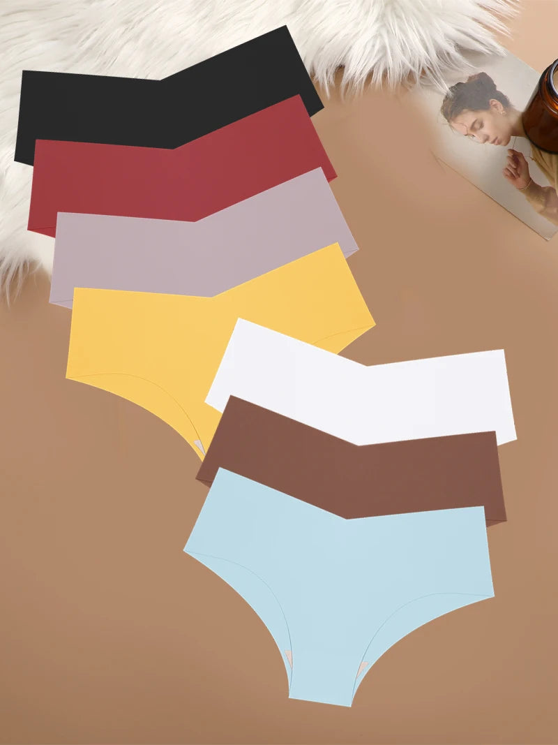 FINETOO - Conjunto de 7 Calcinhas Femininas Ultra-finas