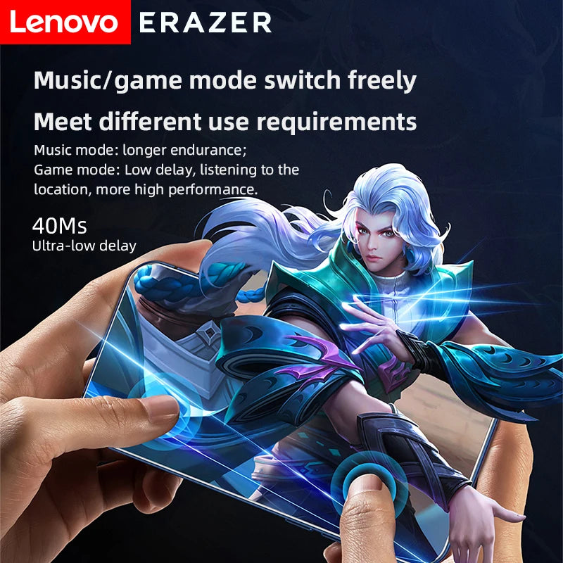 Lenovo ERAZER XT60 PRO Wireless Headphones Sports