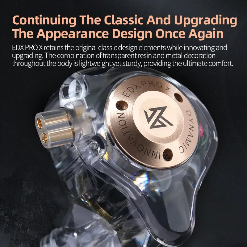 KZ EDX PRO X IEM Earphones Dynamic Drive