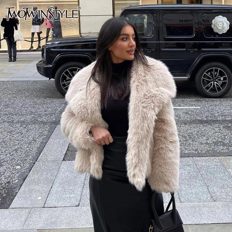 Casacos Sólidos Temperamento Para Mulheres Lapela Manga Longa Botões Patchwork Designer Casacos Femininos Moda Estilo Roupas