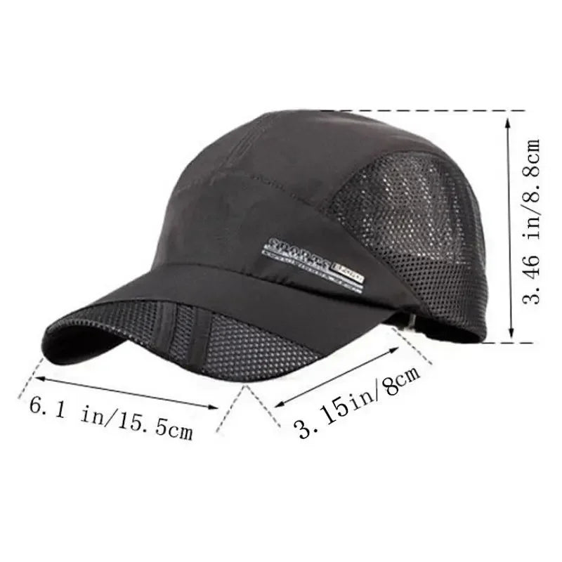 Boné de Poliéster - Estilo e Conforto para Esportes ao Ar Livre