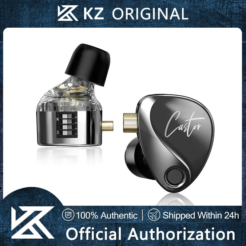 KZ Castor Bass HiFi Earphones