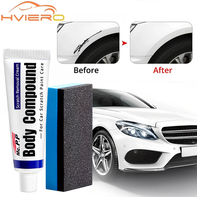 1PCS Cera Dura para Limpeza de Carro Modeladora Composto de Polimento para Carroceria MC308 Pasta Conjunto de Cuidados Arranhões Pintura Shampoo Auto Polimento Limpeza