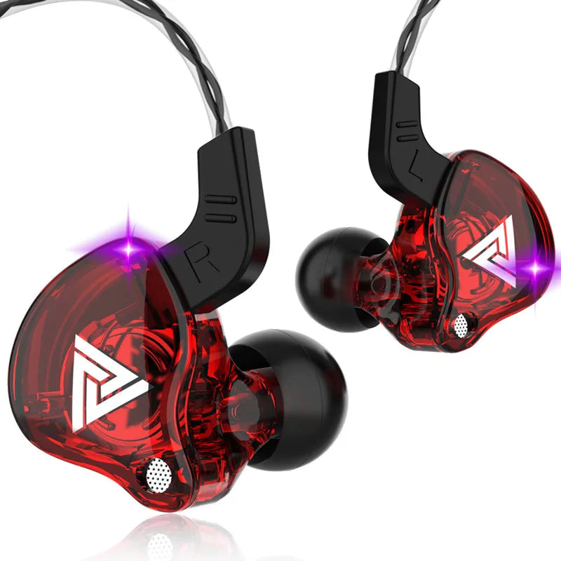 Fone de Ouvido HiFi com Driver de Cobre Original QKZ AK6
