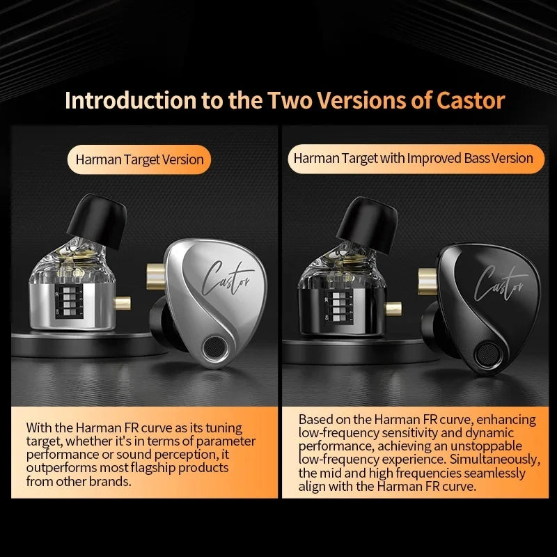KZ Castor Bass HiFi Earphones
