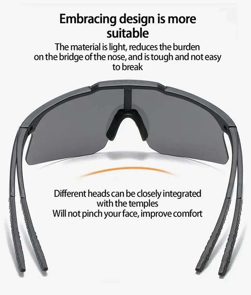 Óculos esportivo com proteção UV - 7 cores