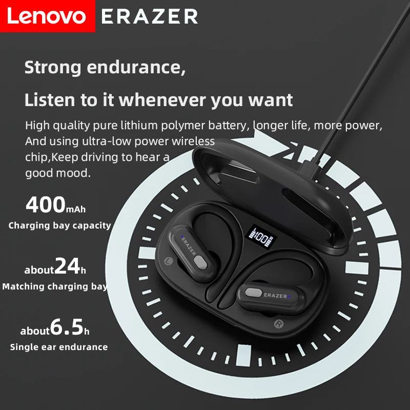 Lenovo ERAZER XT60 PRO Wireless Headphones Sports