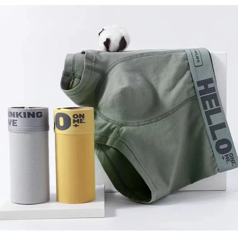 Boxers Confortáveis com Estampa 'HELLO'