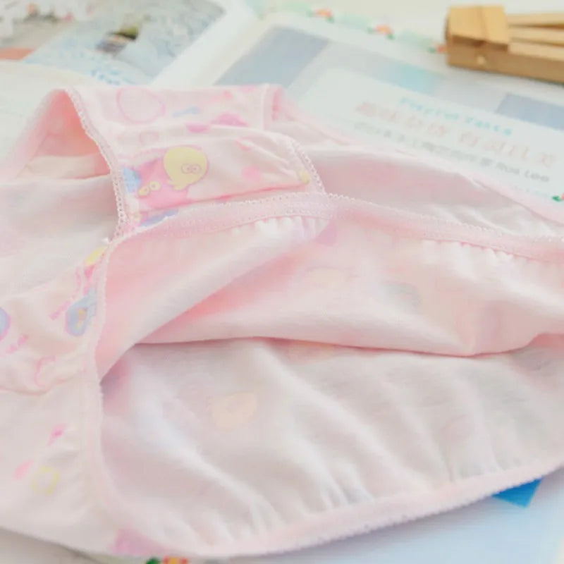 Conjunto de 6 Calcinhas para Meninas Bebês e Crianças