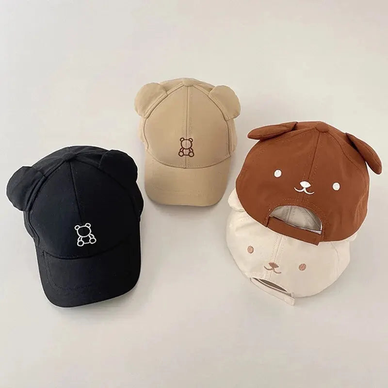 Boné Infantil Urso Ajustável