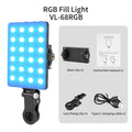 Mini Fill Light RGB LED - Iluminação Compacta para Fotografia e Vídeo